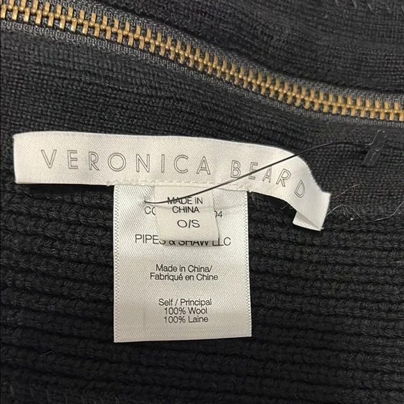 Veronica beard 100% wool Dickey insert - size OS - Picture 3 of 3